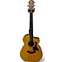 Used Taylor 214CE Natural Acoustic Electric Guitar Natural