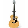 Used Taylor 214CE Natural Acoustic Electric Guitar Natural