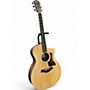 Used Taylor 214CE Natural Acoustic Electric Guitar Natural