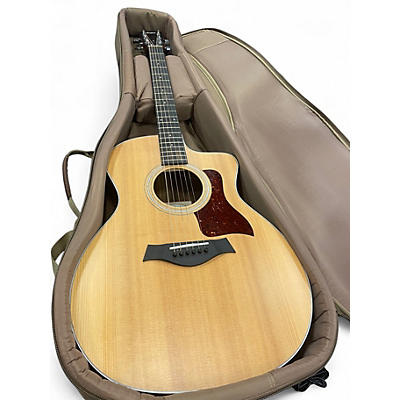 Used Taylor 214CE Natural Acoustic Electric Guitar