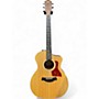 Used Taylor 214CE Natural Acoustic Electric Guitar Natural