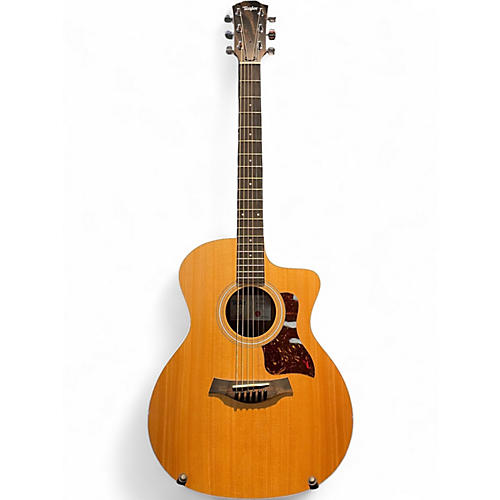 Used Taylor 214CE Natural Acoustic Electric Guitar Natural