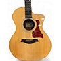 Used Taylor 214CE Natural Acoustic Electric Guitar Natural
