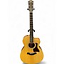 Used Taylor 214CE Natural Acoustic Electric Guitar Natural