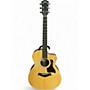 Used Taylor 214CE Natural Acoustic Electric Guitar Natural