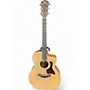 Used Taylor 214CE Natural Acoustic Electric Guitar Natural