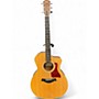 Used Taylor 214CE Natural Acoustic Electric Guitar Natural
