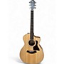 Used Taylor 214CE Natural Acoustic Electric Guitar Natural