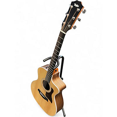 Used Taylor 214CE Natural Acoustic Electric Guitar