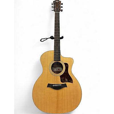Used Taylor 214CE Natural Acoustic Electric Guitar