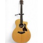 Used Taylor 214CE Natural Acoustic Electric Guitar Natural