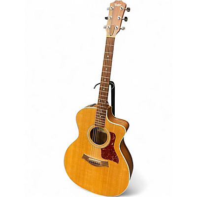 Used Taylor 214CE Natural Acoustic Electric Guitar