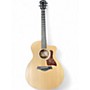 Used Taylor 214CE Natural Acoustic Electric Guitar Natural