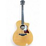 Used Taylor 214CE Natural Acoustic Electric Guitar Natural