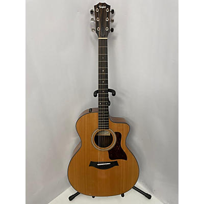 Taylor Used Taylor 214CE PLUS Natural Acoustic Electric Guitar