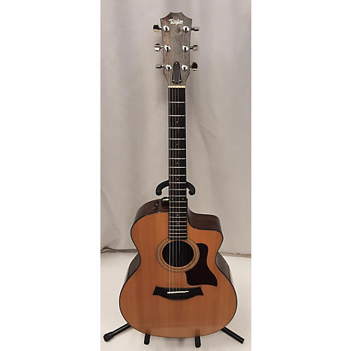 Taylor Used Taylor 214CE PLUS Natural Acoustic Electric Guitar Natural