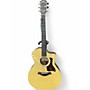 Used Taylor 214CE PLUS Natural Acoustic Electric Guitar Natural