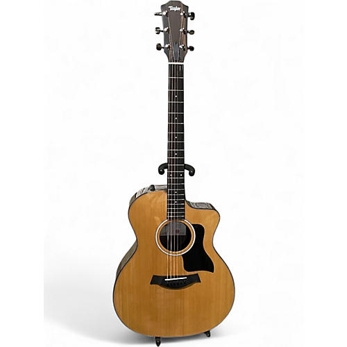 Used Taylor 214CE PLUS Natural Acoustic Electric Guitar Natural