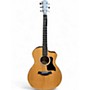 Used Taylor 214CE PLUS Natural Acoustic Electric Guitar Natural