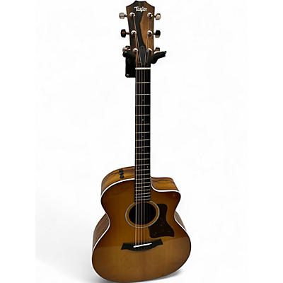 Used Taylor 214CE PLUS SPECIAL EDITION SHADED EDGE BURST Acoustic Electric Guitar