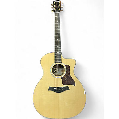 Used Taylor 214CE Plus LTD Natural Acoustic Electric Guitar