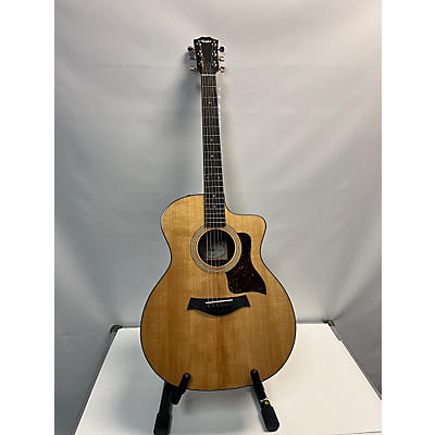 Taylor Used Taylor 214CE Plus Natural Acoustic Electric Guitar