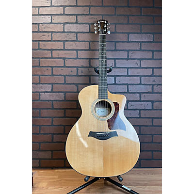 Taylor Used Taylor 214CE Plus Natural Acoustic Electric Guitar