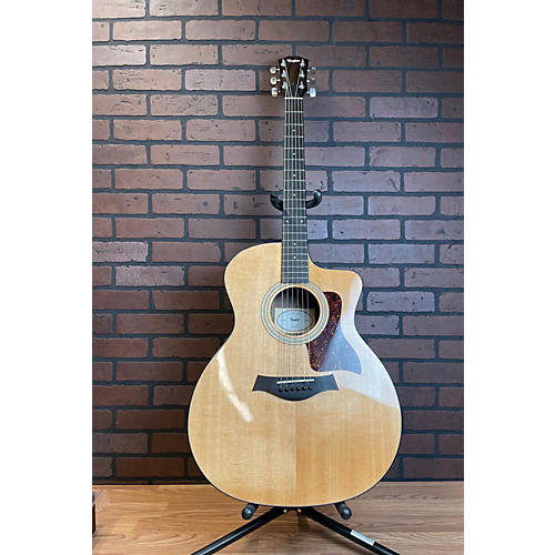 Taylor Used Taylor 214CE Plus Natural Acoustic Electric Guitar Natural