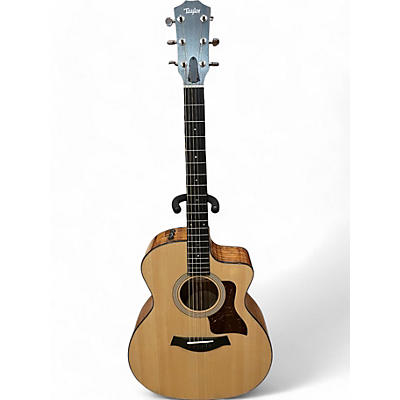 Taylor Used Taylor 214CE Plus Natural Acoustic Electric Guitar