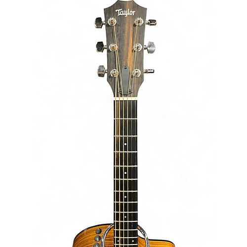 Used Taylor 214CE Plus Natural Acoustic Electric Guitar Natural