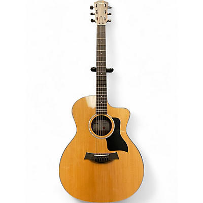 Used Taylor 214CE Plus Natural Acoustic Electric Guitar