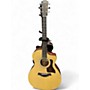 Used Taylor 214CE Plus Natural Acoustic Electric Guitar Natural