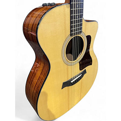 Used Taylor 214CE Plus Natural Solid Body Electric Guitar