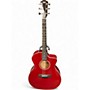 Used Taylor 214CE-Red Deluxe Wine Red Acoustic Electric Guitar Wine Red