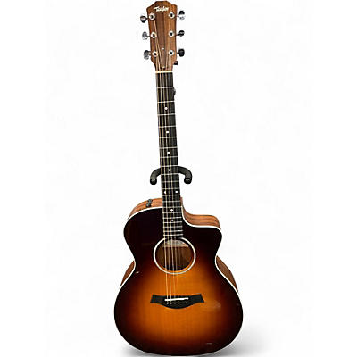 Used Taylor 214CE Sunburst Acoustic Electric Guitar