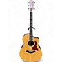 Used Taylor 214CE rosewood Natural Acoustic Electric Guitar Natural