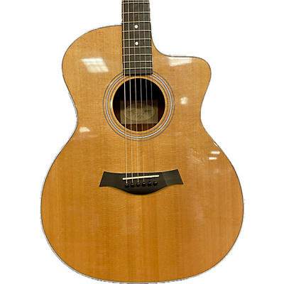 Taylor Used Taylor 214CEG Natural Acoustic Electric Guitar