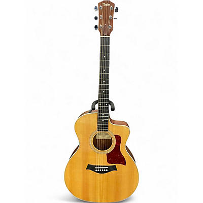 Used Taylor 214CEG Natural Acoustic Electric Guitar