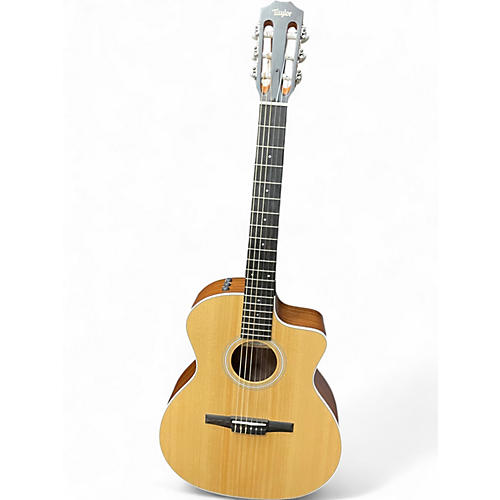 Used Taylor 214CEN GRAND AUDITORIUM Natural Acoustic Electric Guitar Natural