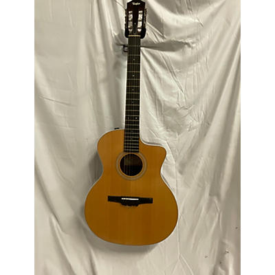 Taylor Used Taylor 214CEN Natural Classical Acoustic Electric Guitar