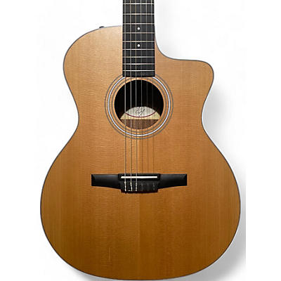 Taylor Used Taylor 214CEN Natural Classical Acoustic Electric Guitar