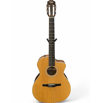 Used Taylor 214CEN Natural Classical Acoustic Electric Guitar