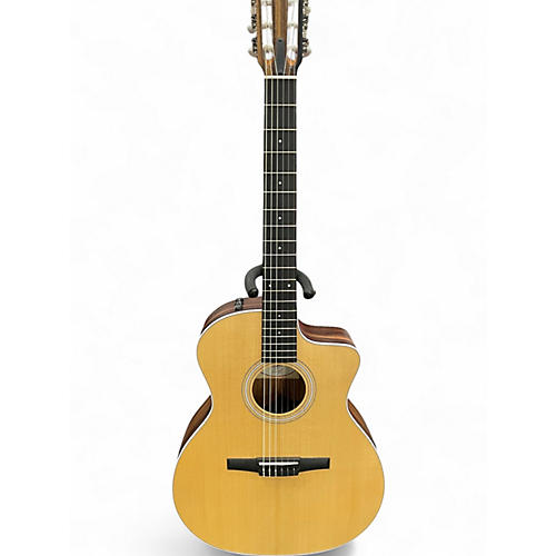 Used Taylor 214CEN Natural Classical Acoustic Electric Guitar Natural
