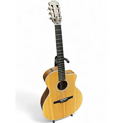 Used Taylor 214CEN Natural Classical Acoustic Electric Guitar