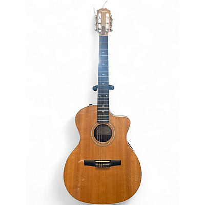 Used Taylor 214CEN Natural Classical Acoustic Electric Guitar
