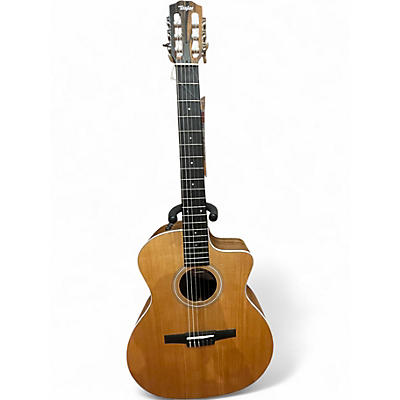 Used Taylor 214CEN Natural Classical Acoustic Electric Guitar