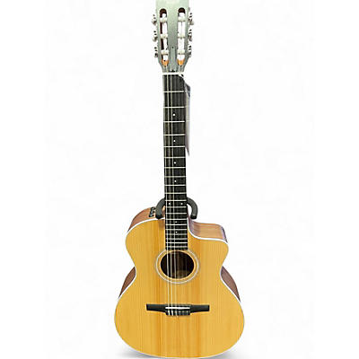 Used Taylor 214CEN Natural Classical Acoustic Electric Guitar
