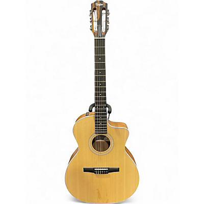 Used Taylor 214CEN Natural Classical Acoustic Electric Guitar
