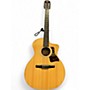 Used Taylor 214CEN Natural Classical Acoustic Electric Guitar Natural