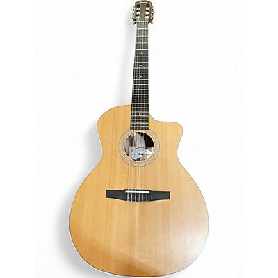 Used Taylor 214CEN Natural Classical Acoustic Electric Guitar